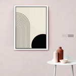 Cargar imagen en el visor de la galería, Cuadro Minimalista Line Art Arcos