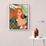 Cargar imagen en el visor de la galería, Cuadro Mujer Olivia