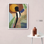 Cargar imagen en el visor de la galería, Cuadro Mujer Luanda