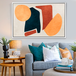 Cargar imagen en el visor de la galería, Cuadro Abstracto Minimalista Sereno Equilibrio