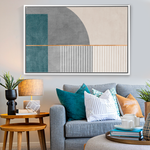 Cargar imagen en el visor de la galería, Cuadro Abstracto Minimalista Proporción Áurea