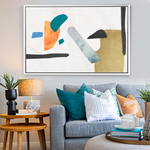 Cargar imagen en el visor de la galería, Cuadro Abstracto Minimalista Simetria Lineal