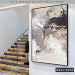 Cargar imagen en el visor de la galería, Arte Pintado a Mano Desierto Místico Vertical