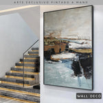 Cargar imagen en el visor de la galería, Arte Pintado a Mano Contrastes De Pensamiento Vertical