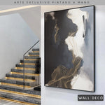 Cargar imagen en el visor de la galería, Arte Pintado a Mano Ritmo Nocturno Vertical