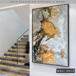 Cargar imagen en el visor de la galería, Arte Pintado a Mano Terracota Vertical