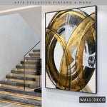 Cargar imagen en el visor de la galería, Arte Pintado a Mano Aura de Abundancia Vertical