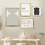 Cargar imagen en el visor de la galería, Composición Blanco y Negro Contemporáneo