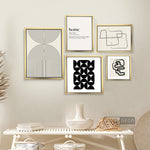 Cargar imagen en el visor de la galería, Composición Blanco y Negro Contemporáneo