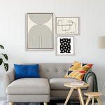 Cargar imagen en el visor de la galería, Composición Blanco y Negro Contemporáneo