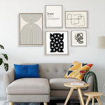 Cargar imagen en el visor de la galería, Composición Blanco y Negro Contemporáneo