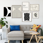 Cargar imagen en el visor de la galería, Composición Blanco y Negro Contemporáneo