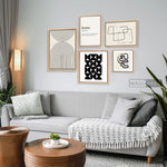 Cargar imagen en el visor de la galería, Composición Blanco y Negro Contemporáneo