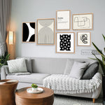 Cargar imagen en el visor de la galería, Composición Blanco y Negro Contemporáneo