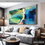 Cargar imagen en el visor de la galería, Arte Pintado a Mano Gema Horizontal