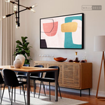 Cargar imagen en el visor de la galería, Cuadro Abstracto Minimalista Negativo en color