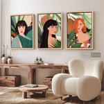 Cargar imagen en el visor de la galería, Tríptico Mujeres Diversas