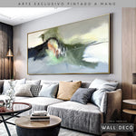 Cargar imagen en el visor de la galería, Arte Pintado a Mano Pensamiento Musical Horizontal