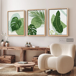 Cargar imagen en el visor de la galería, Tríptico Botánico Tropical