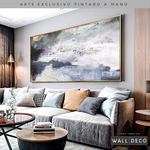 Cargar imagen en el visor de la galería, Arte Pintado a Mano Átomos de Mar Horizontal