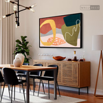 Cargar imagen en el visor de la galería, Cuadro Abstracto Minimalista Optimismo Cálido