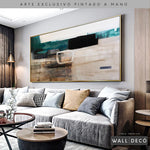 Cargar imagen en el visor de la galería, Arte Pintado a Mano Utopia Horizontal