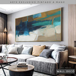 Cargar imagen en el visor de la galería, Arte Pintado a Mano Estuario Magno Horizontal