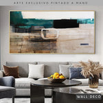 Cargar imagen en el visor de la galería, Arte Pintado a Mano Utopia Horizontal