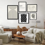 Cargar imagen en el visor de la galería, Composición Blanco y Negro Contemporáneo