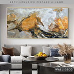 Cargar imagen en el visor de la galería, Arte Pintado a Mano Terracota Horizontal