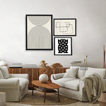 Cargar imagen en el visor de la galería, Composición Blanco y Negro Contemporáneo