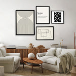 Cargar imagen en el visor de la galería, Composición Blanco y Negro Contemporáneo