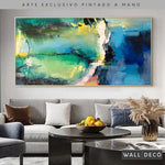 Cargar imagen en el visor de la galería, Arte Pintado a Mano Gema Horizontal