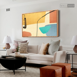 Cargar imagen en el visor de la galería, Cuadro Abstracto Minimalista Música Ancestral