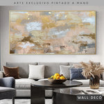 Cargar imagen en el visor de la galería, Arte Pintado a Mano Arreboles Horizontal