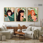 Cargar imagen en el visor de la galería, Tríptico Mujeres Diversas