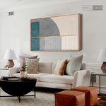 Cargar imagen en el visor de la galería, Cuadro Abstracto Minimalista Proporción Áurea