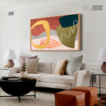 Cargar imagen en el visor de la galería, Cuadro Abstracto Minimalista Optimismo Cálido