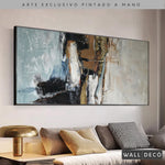 Cargar imagen en el visor de la galería, Arte Pintado a Mano Contrastes De Pensamiento Horizontal