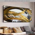 Cargar imagen en el visor de la galería, Arte Pintado a Mano Aura de Abundancia Horizontal