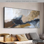 Cargar imagen en el visor de la galería, Arte Pintado a Mano Montañas de Color Horizontal