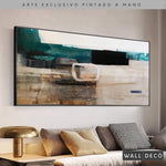 Cargar imagen en el visor de la galería, Arte Pintado a Mano Utopia Horizontal