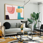 Cargar imagen en el visor de la galería, Cuadro Abstracto Minimalista Negativo en color