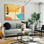 Cargar imagen en el visor de la galería, Cuadro Abstracto Minimalista Música Ancestral