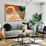 Cargar imagen en el visor de la galería, Cuadro Abstracto Minimalista Optimismo Cálido