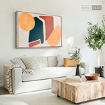 Cargar imagen en el visor de la galería, Cuadro Abstracto Minimalista Sereno Equilibrio