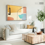 Cargar imagen en el visor de la galería, Cuadro Abstracto Minimalista Música Ancestral