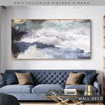 Cargar imagen en el visor de la galería, Arte Pintado a Mano Átomos de Mar Horizontal