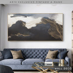 Cargar imagen en el visor de la galería, Arte Pintado a Mano Ritmo Nocturno Horizontal