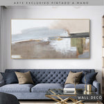 Cargar imagen en el visor de la galería, Arte Pintado a Mano Naturaleza Estructural Horizontal